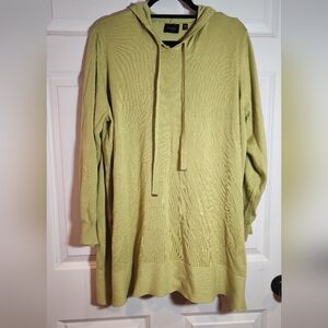 Cyrus Lime Green Pullover Hooded Sweater 3X